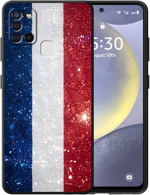 Handyhülle mit Nationalflaggen-Muster für Samsung Galaxy A-Serie in Multicolour - Bild 1