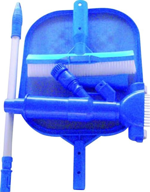 SUMMER FUN Manueller Bodensauger Blau mit Breite: 39 cm für Pools mit Kartuschenfilter - Bild 3