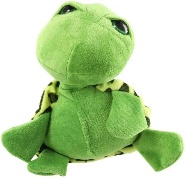 Yiran toy Meeres-Spielzeug, Plüsch Meer Kuscheltier, Grün, 20cm - Bild 1
