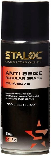 Staloc Spezial-Schmiermittel Anti Seize Regular Grade Kupferpaste in Silber und Schwarz, 400 ml - Bild 1