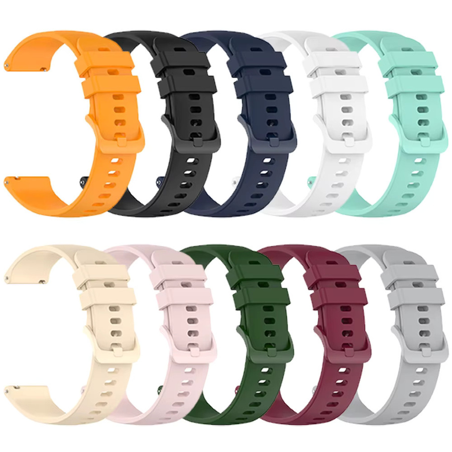 Haylou Uhrenarmband Silikon, 22 mm, Unisex - Bild 3