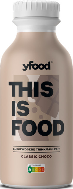 yfood Drink Classic Choco, ausgewogene Trinkmahlzeit, Milchgetränk, 0,5 l - Bild 1