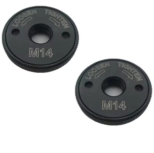 VIBRATITE M14 Schnellwechsel-Klemmflansch Sicherungsmutter in Schwarz für Winkelschleifer und Trennscheiben - Bild 3