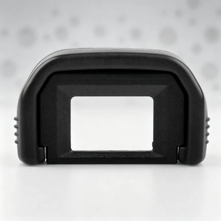 Canon Ersatz-Augenmuschel aus weichem Gummi für DSLR Kameras in Schwarz (kompatibel mit 650D, 600D, 550D, 500D, 450D) - Bild 2