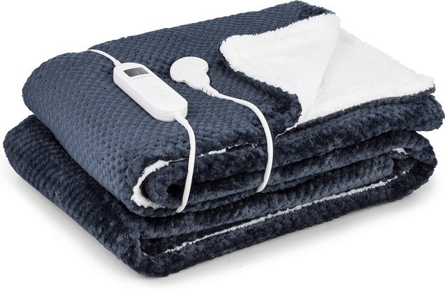 Dr. Watson Deluxe XL Heizdecke in Anthrazit mit 160 W und 9 Temperaturstufen, B/T: 180 x 130 cm - Bild 1