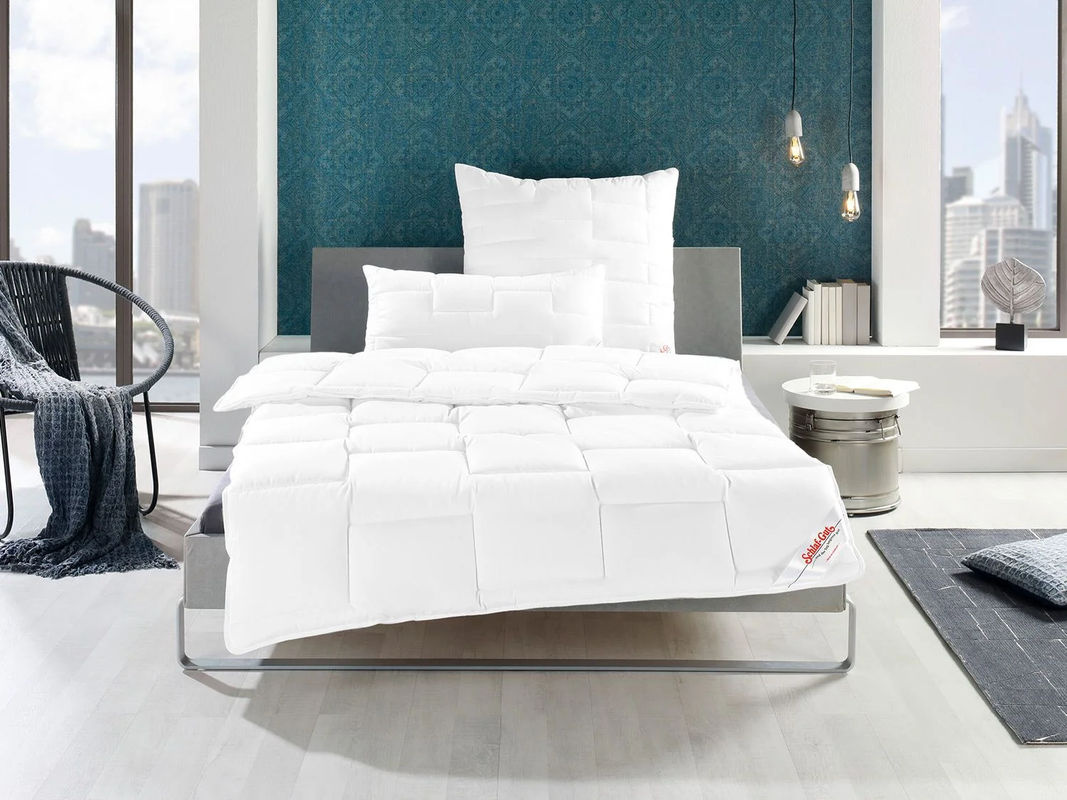 SCHLAF-GUT Steppbett Utah in Weiß, B/T/H: 155 x 220 cm, Medium - Bild 2