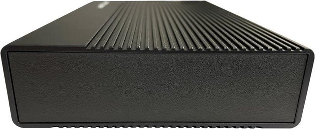LC-Power LC-35U3-C Speicherlaufwerksgehäuse für HDD und SSD mit USB-C und SATA Anschluss, Schwarz - Bild 1