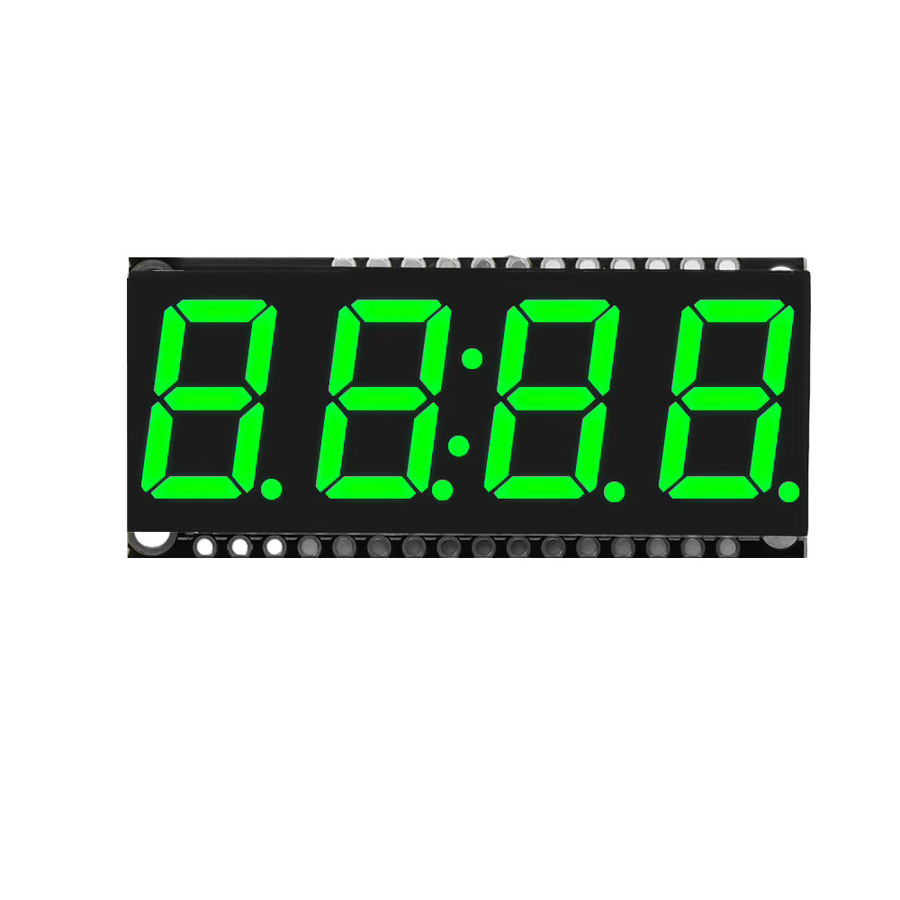 Diymore Ht16k33 LED-Anzeige Modul für Arduino, 4-stellige 0,5 Zoll 7-Segment-Anzeige, Farbe: Gelb - Bild 3