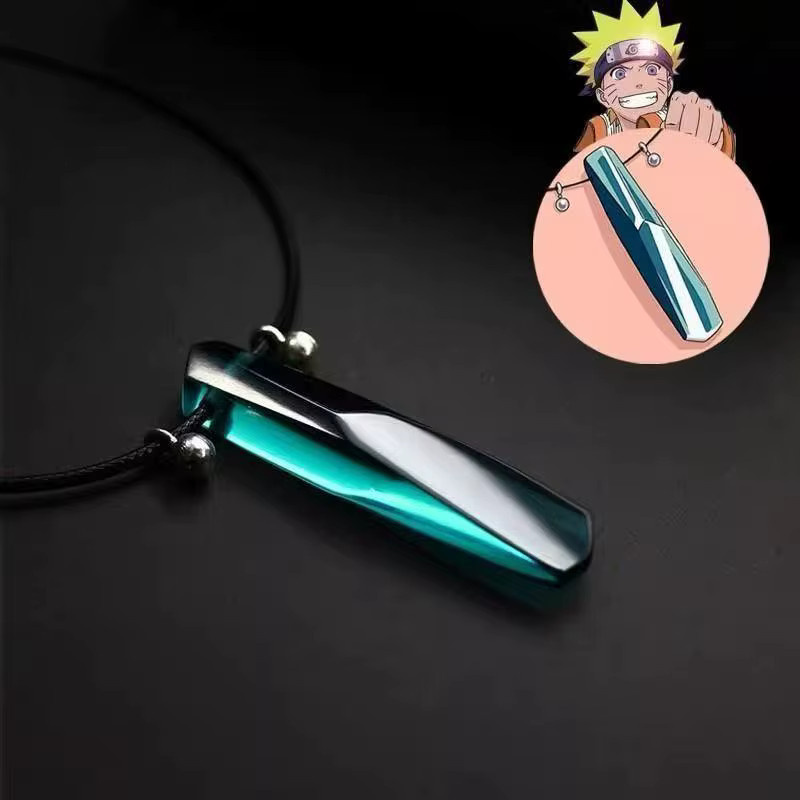 Naruto Halskette, Schwarz, Unisex - Bild 2