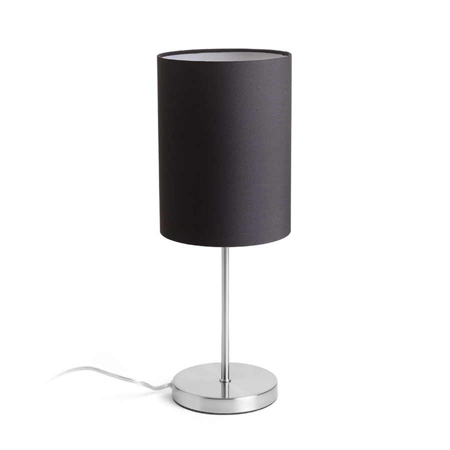Rendl Tischleuchte NYC/RON aus Polycotton und Metall in Schwarz mit 15 W LED und E27 Fassung - Bild 2