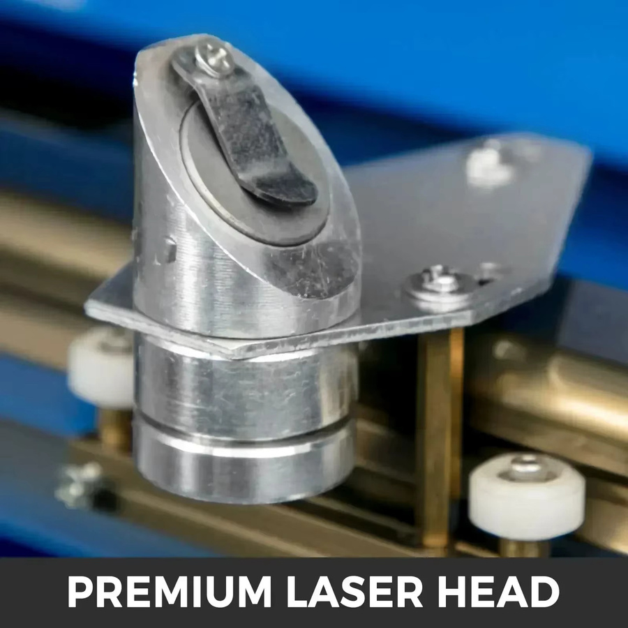 VEVOR CO2-Lasergravurgerät 40W mit USB-Anschluss und CorelDraw-Kompatibilität für die Handwerksverarbeitung in Blau, Arbeitsbereich: Breite: 30 cm, Tiefe: 20 cm - Bild 5