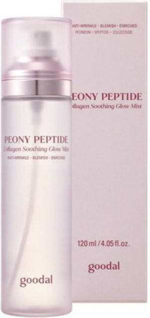 Goodal Pfingstrose Peptid Kollagen Glow Mist Gesichtsspray, 120 ml - Bild 1