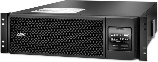APC Smart-UPS SRT 5000VA RM 230V USV mit USB und Ethernet/LAN in Schwarz (SRT5KRMXLI) - Bild 1