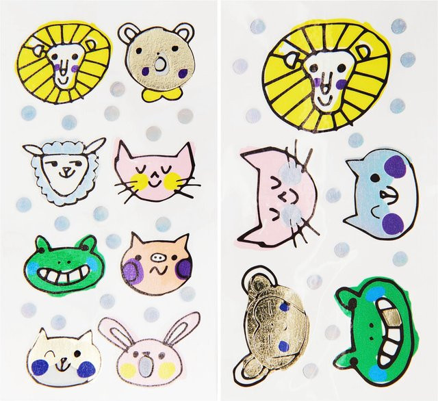 Rico Design Tattoos Happy Animals - Bild 1