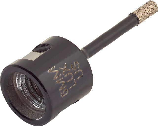 LUX-TOOLS Paraffinbohrer für Winkelschleifer in Schwarz mit Ø 5 mm - Bild 1