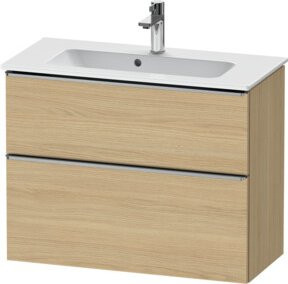 Duravit Waschtischunterschrank D-Neo Compact, beige, wandhängend, B/T/H: 81 x 37,2 x 62,5 cm - Bild 1