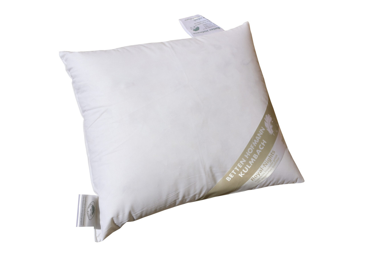 Betten Hofmann Kopfkissen Federkissen mit 30% Daunen in Weiß, B/H: 35 x 40 cm - Bild 1
