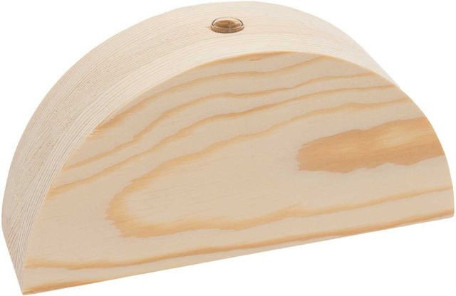 Rico Design Holz-Regenbogen mit kleiner Glasvase B/H/T: 18 x 9 x 5 cm - Bild 1
