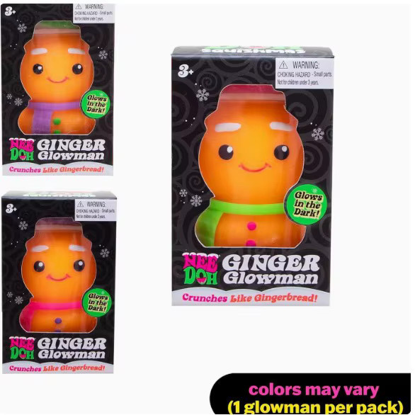 Schylling NeeDoh Lebkuchenmann, Squishy-Spielzeug, ab 3 Jahren - Bild 3