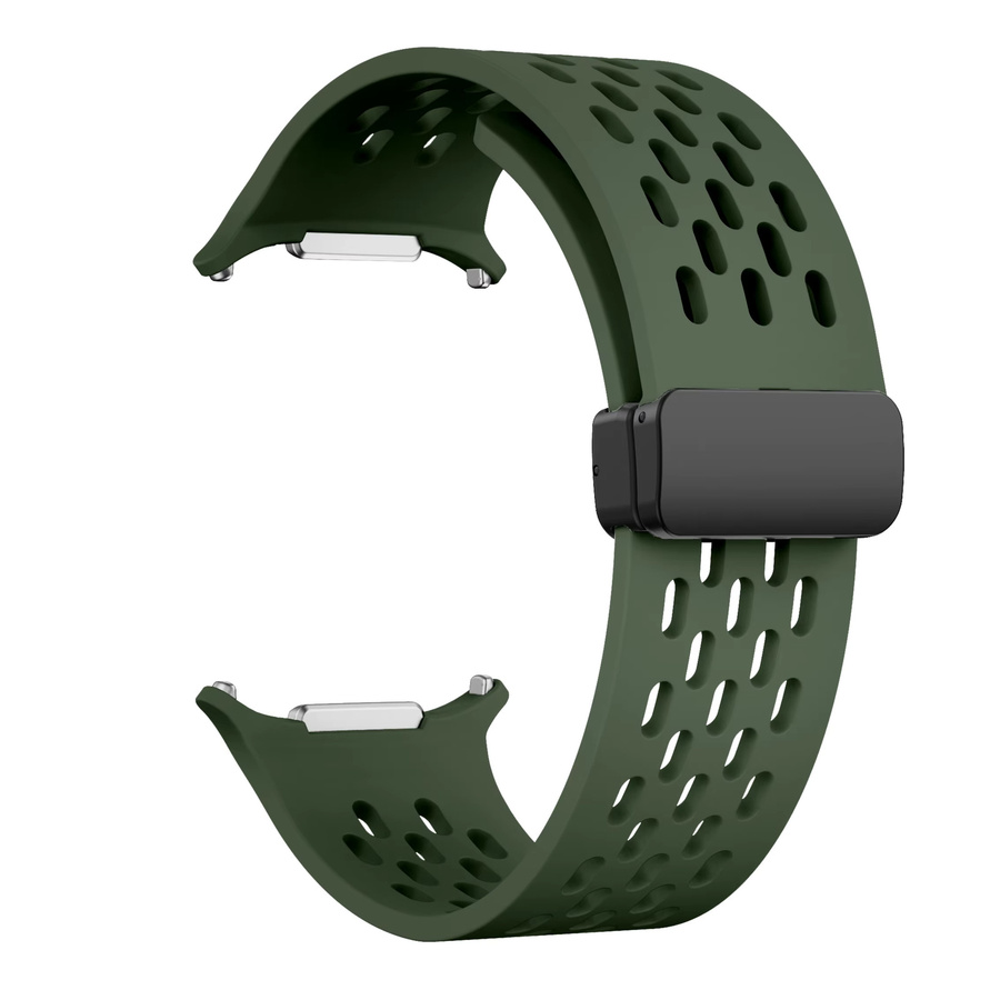 RMUTANE Uhrenarmband Silikon, Magnetisch, Samsung Galaxy Watch Ultra 47mm, Unisex - Bild 3