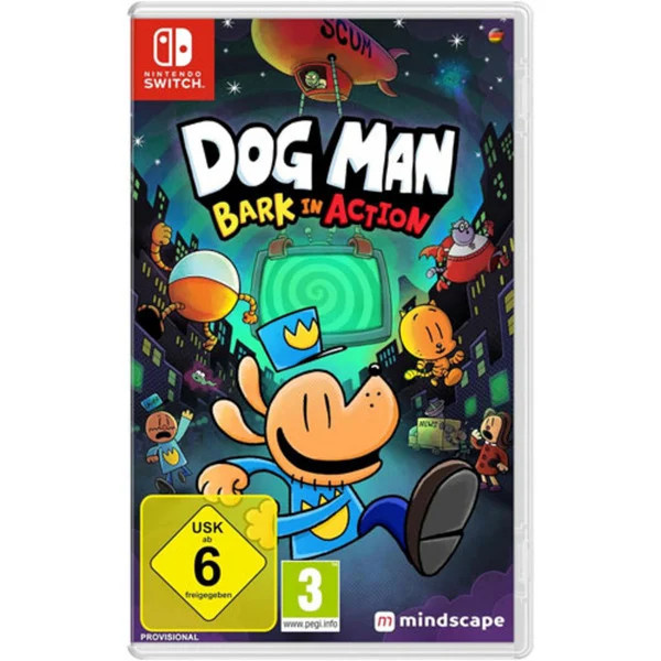 Dog Man: Bark in Action Nintendo Switch Spiel - Bild 1