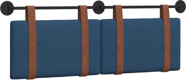 vidaXL Wandmontierte Hängevorderseite in Blau mit Antik-Look, B/H/T: 150 x 55 x 5 cm - Bild 1