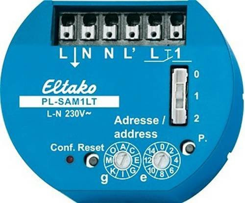 Eltako Aktor Unterputz PL-SAM1LT Blau mit einer Schaltleistung von max. 2000 W - Bild 1