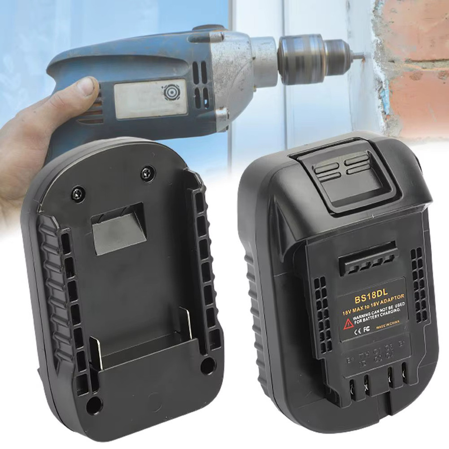 ALASICKA Batterie-Adapter-Konverter BS18DL für Bosch 18 V Li-Ionen-Akkus auf DeWalt 18/20 V Li-Ion-Akkus DCB200 DCB204 - Bild 4