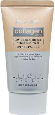 3W CLINIC Collagen White BB Cream SPF50+, 60g, beige - Bild 1