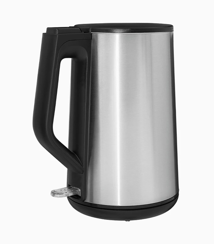 GUTFELS WATER 3020 Wasserkocher aus Edelstahl in Schwarz und Silber mit Kalkschutzfilter, 1,5 l - Bild 2