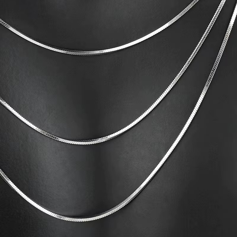FOMALHAUT Halskette Edelstahl, Silber, Herren - Bild 2