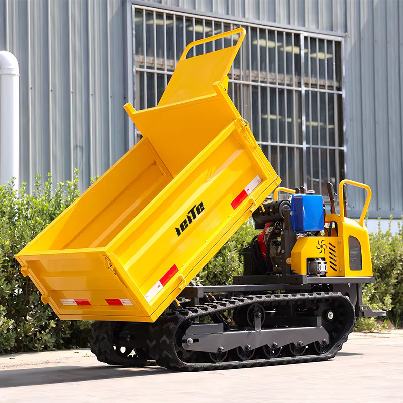 LEITE All-Terrain Mini-Dumper 3-Tonnen Crawler Transporter in Gelb - Bild 2