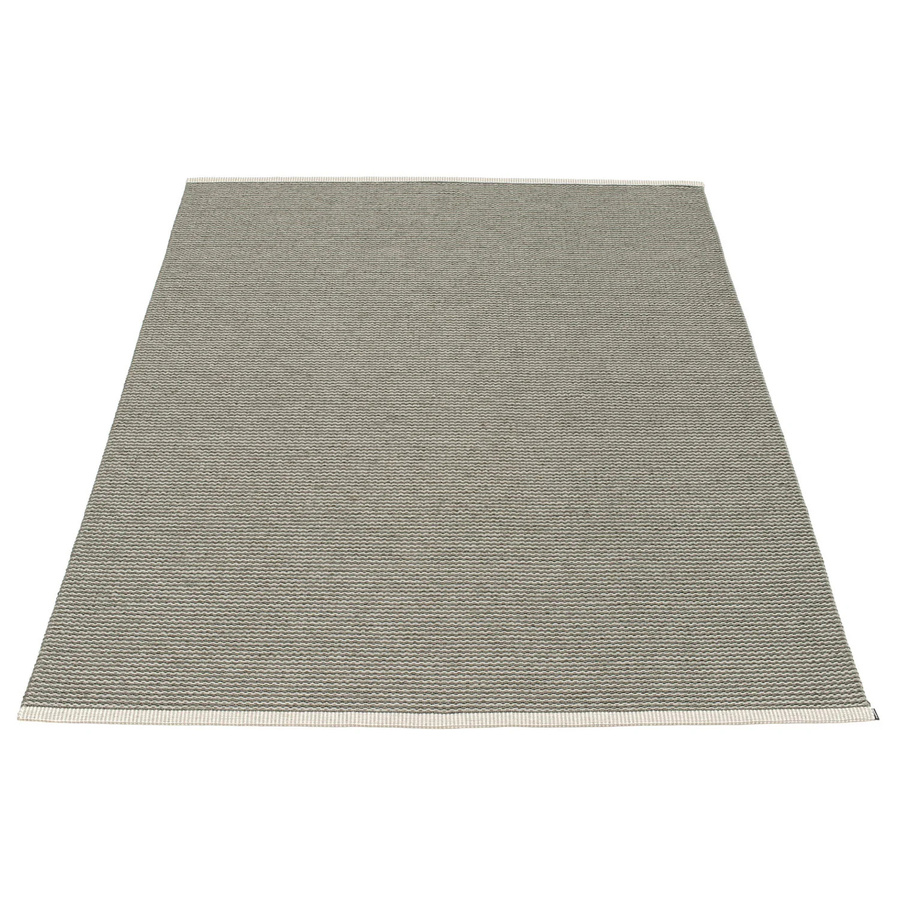 Pappelina Mono Teppich charcoal / warm grey B/T: 140 x 200 cm - Bild 1