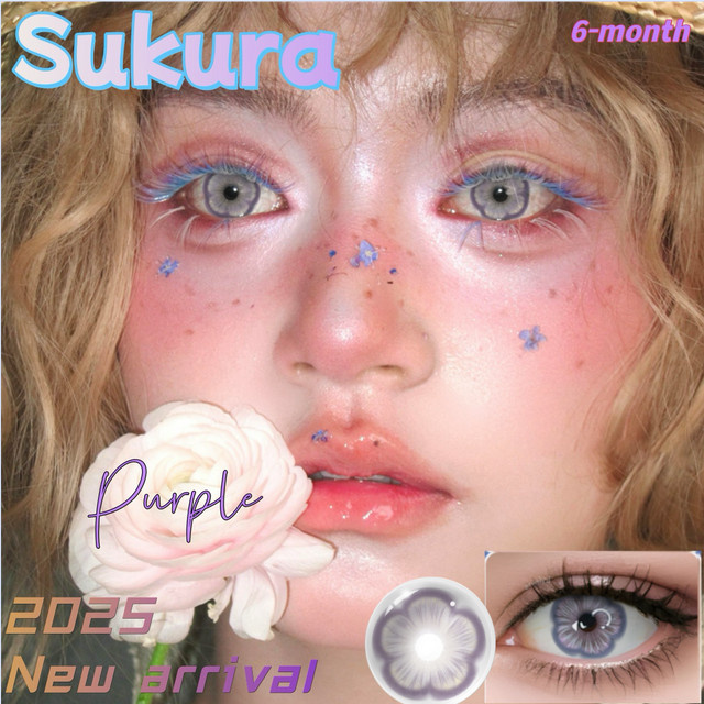 VISUASHOW Sukura Farbige Kontaktlinsen, Unisex - Bild 1