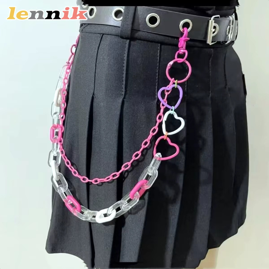 LENNIK Taillenkette, Metall-Herz, Bunt, Damen - Bild 4