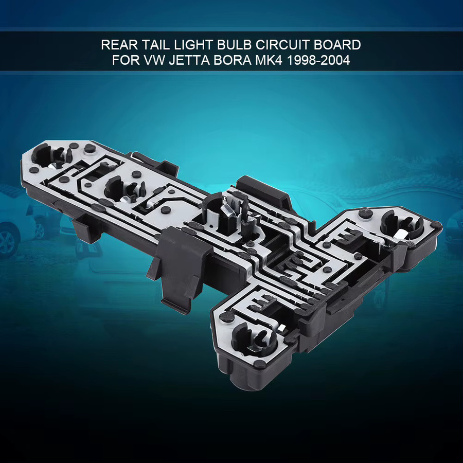 YOSOO Auto-Rücklicht-Lampenfassung Platine für Bora MK4 1998–2004 1J5-945–257 in Schwarz - Bild 4