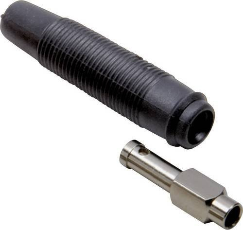 TRU Components Laborbuchse Kupplung gerade mit Stift-Ø 4mm in Schwarz - Bild 1