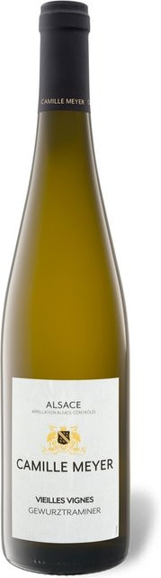 Camille Meyer Vieilles Vignes Gewürztraminer Alsace AOC lieblich Weißwein 2024 0,75 l - Bild 1