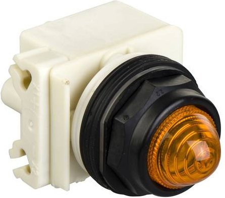 Schneider Electric Leuchtmelder aus Kunststoff in Gelb oder Orange mit IP66 Schutzart - Bild 1