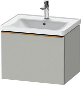 Duravit Waschtischunterschrank D-Neo, grau, Wandmontage, B/T/H: 58,4 x 45,2 x 44,0 cm - Bild 1