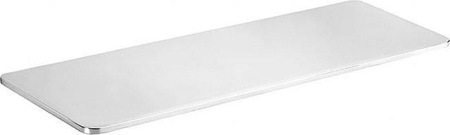 Handtuchablage BORGANIC aus Edelstahl in Silber, Wandmontage, B/H/T: 30,0 x 11,0 x 2,8 cm - Bild 1