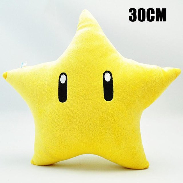 Discover Intime Super Mario Pentagramm Plüsch, Puppe, 30cm, ab 6 Jahre - Bild 1