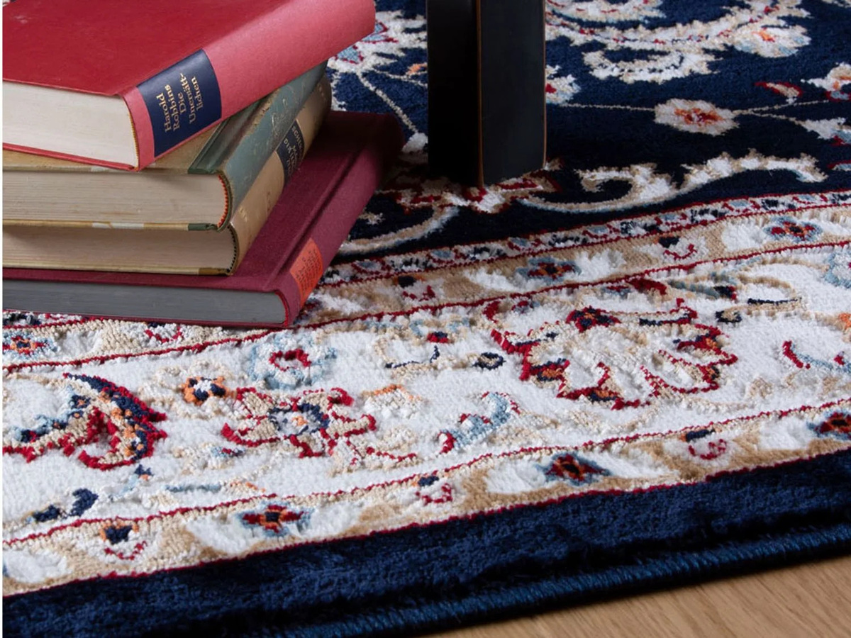 Obsession Orient Teppich Isfahan 741 in Navy Blau, B/L: 160 x 230 cm - Bild 4