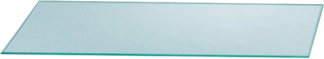 JOKEY Wandablage aus Klarglas in Kristall-Form, transparent, Breite: 50 cm, Tiefe: 14 cm - Bild 1