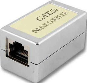 EFB-Elektronik Modular-Kupplung 1:1 RJ45 Cat.5E Ethernet LAN in Silber 37529.1 - Bild 1