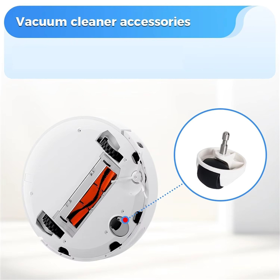 Roborock Ersatz-Vorderrad Caster Rad für Xiaomi 1S 1C S5 S50 S6 S60 S5Max S6Maxv Pure Roboter Staubsauger - Bild 3