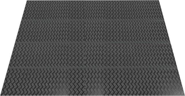 Firstline Aluminium Riffelblechboden für Premium-Pultdach-Haus in Grau, B/T/H: 280 x 267 x 201 cm - Bild 1