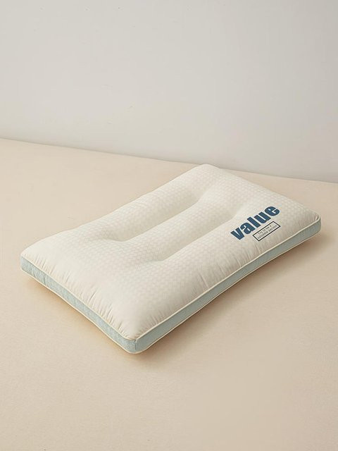 VRZONE Atmungsaktives Nackenkissen in Weiß, weich und flauschig, B/H: 74 x 48 cm - Bild 1
