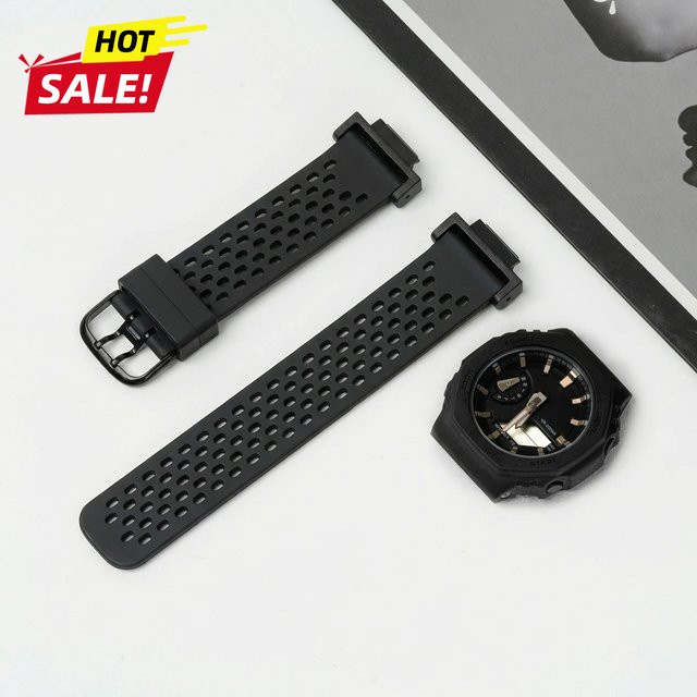 FancyWrist Uhrenarmband Silikon, Schwarz, Unisex - Bild 1