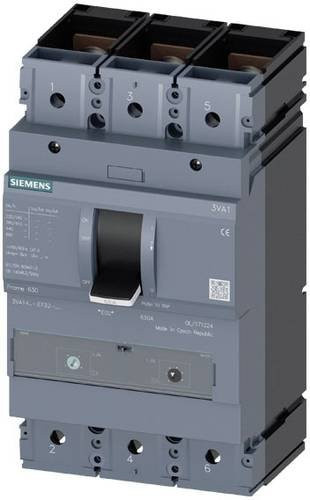 Siemens 3VA1450-5EF32-0AA0 Leistungsschalter in Grau mit einem Einstellbereich von 350 - 500A und einer Schaltspannung von max. 690 V/AC oder 500 V/DC - Bild 1